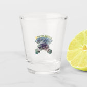 ボールを私たち秋はガラスを撃つ ショットグラス (正面)