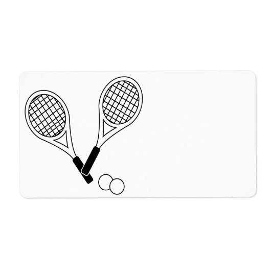 ボールを許可 ラベル (正面)