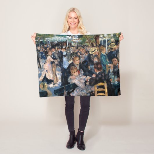 ボールアットザムーランデラガレットオーギュストルノアール フリースブランケット (インサイチュ)