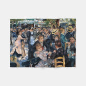 ボールアットザムーランデラガレットオーギュストルノアール フリースブランケット (正面(横))