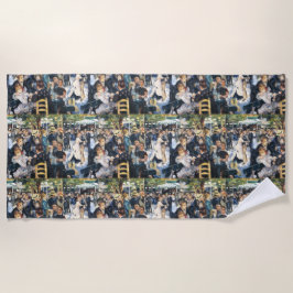 ボールアットザムーランデラガレットパーティールノアール ビーチタオル