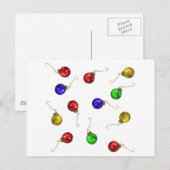 ボールオーナメント ポストカード (正面/裏面)