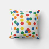 ボールカラフルパターン クッション (正面)