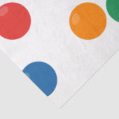 ボールカラフルパターン 薄葉紙 (詳細)