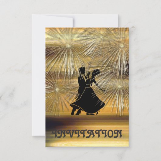 ボールカーニバル招待状 招待状 (正面)