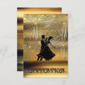 ボールカーニバル招待状 招待状 (正面/裏面)