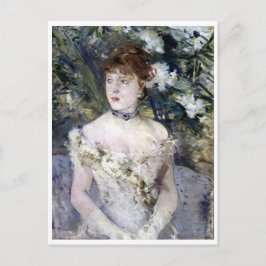 ボールガウンを着た少女 シーズンポストカード