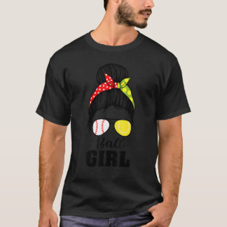 ボールガールメッシーバンテニスガール Tシャツ