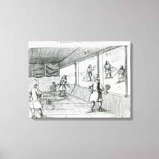 ボールゲーム キャンバスプリント (正面)