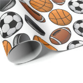 ボールゲーム ラッピングペーパー (ロールコーナー)