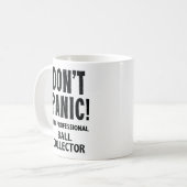 ボールコレクおもしろいタ コーヒーマグカップ (正面左)
