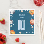 ボールスポーツ子供の誕生日 スタンダードランチョンナプキン (インサイチュ)