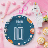 ボールスポーツ子供の誕生日 ペーパープレート (パーティー)