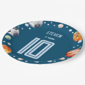 ボールスポーツ子供の誕生日 ペーパープレート (アングル)