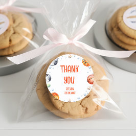 ボールスポーツ子供の誕生日 ラウンドシール