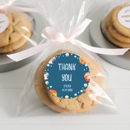 ボールスポーツ子供の誕生日 ラウンドシール