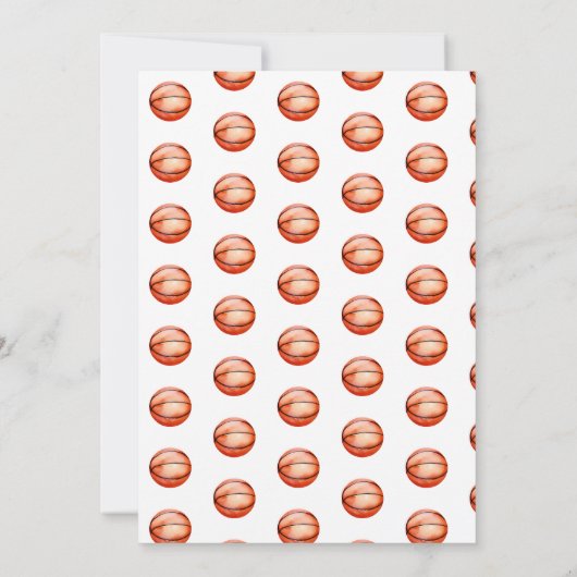 ボールスポーツ子供の誕生日 招待状 (裏面)