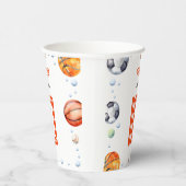 ボールスポーツ子供の誕生日 紙コップ (右)