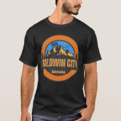 ボールドウィンシティ、カンザス州 Tシャツ (正面)