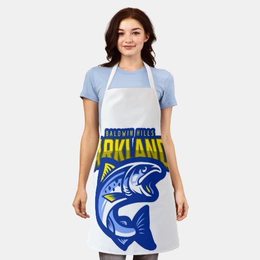 ボールドウィンヒルズパークランド エプロン (着用した状態)