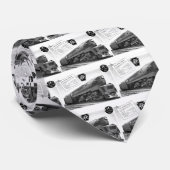 ボールドウィンペンシルバニア鉄道T-1蒸気機関車 ネクタイ (ロール)