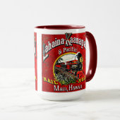 ボールドウィン機関車が乗るサトウキビ列車 マグカップ (正面右)