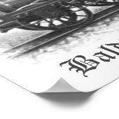 ボールドウィン機関車工場、旧アイアンサイド1832 ポスター (角)