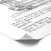 ボールドウィン機関車鉄道機関車 ポスター (角)