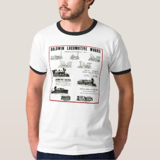 ボールドウィン機関車 Tシャツ