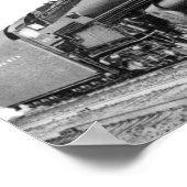 ボールドウィン機関車S-2 PRR蒸気タービン運転 ポスター (角)