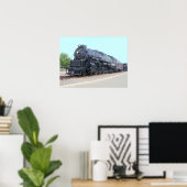 ボールドウィン読の鉄道機関車2124 ポスター (ホームオフィス)
