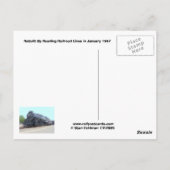 ボールドウィン読の鉄道機関車2124 ポストカード (裏面)