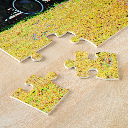 ボールドウィン2-8-0蒸気機関機関車 – 名前を追加 ジグソーパズル (側面)