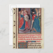 ボールドウィン6世とマリーの結婚 ポストカード (正面/裏面)