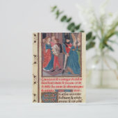 ボールドウィン6世とマリーの結婚 ポストカード (スタンド正面)