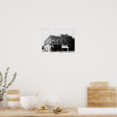 ボールドウィン・ドラッグストア，モンクレア，ニュージャージー，ヴィンテージ ポスター (キッチン)