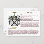 ボールドウィン(意味) ポストカード (正面/裏面)