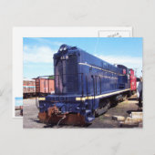 ボールドウィンB&O機関車# 412 ポストカード (正面/裏面)