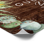 ボールドカントリー サンキラー | ウッド ゲストブック サイン (角)