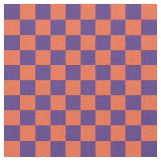 ボールドチェック柄 ファブリック (クローズアップ)