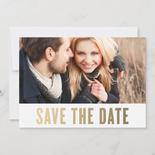 ボールドバー | 日程発表 セーブザデート (正面)