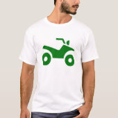 ボールドパープルコーヒーマググラフィック Tシャツ (正面)