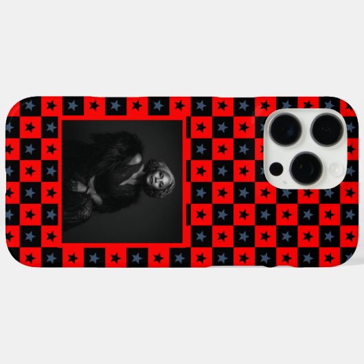 ボールドファーザーズデーギフトアイデア スクエアプリント Case-Mate iPhoneケース (裏面 (横))