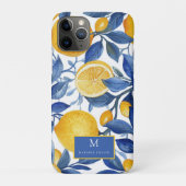 ボールドブルーイタリアンポジティアノレモン Case-Mate iPhoneケース (裏)