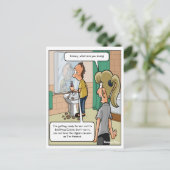 ボールドヘッド島のユーモアあふれるポストカード ポストカード (スタンド正面)