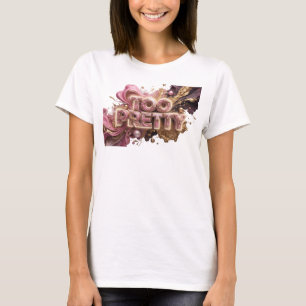 ボールドレッドトゥープリティTシャツ Tシャツ