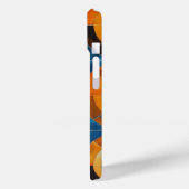 ボールドレトロ幾何学サークルフォンケース Case-Mate iPhoneケース (裏面 / 左)