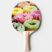 ボールドーナツを振る 卓球ラケット (正面)