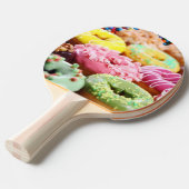 ボールドーナツを振る 卓球ラケット (正面アングル)