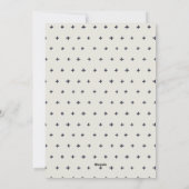 ボールド ミニマル 2 フォト レッド ラスト 感謝と祝福 シーズンカード (裏面)